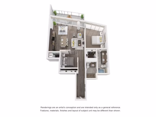 Unit 1408 1408 floor plan